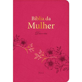 Bíblia De Estudo Da Mulher - Deus E Elas - Rosa - 1