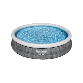 Piscina Insuflável Bestway Fast Set 57445 | Redonda | 76x366x366 cm - 1