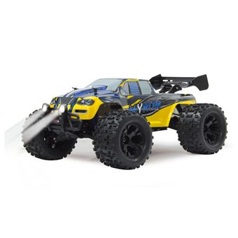 Jamara Myron Monstertruck Camião monstro Motor elétrico 1:10 Preto e Azul e Amarelo - 1