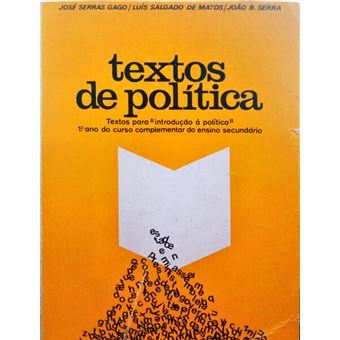 Textos de política. - 1