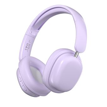 Auscultadores Gaming SZSMART SY-T1 | Bluetooth | 3.5mm | Roxo - 1