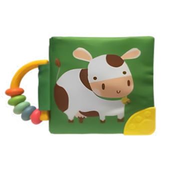 Meu Livro Macio Com Chocalho E Mordedor - Vaca - 1