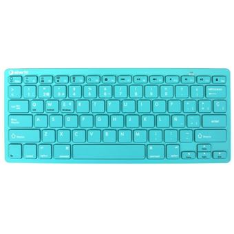 Teclado Wireless SilverHT 111938740199 | Idioma: Espanhol | Turquesa - 1