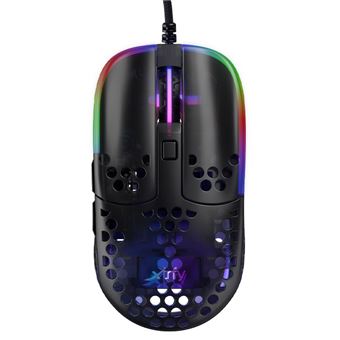 Rato Gaming com Fios CHERRY XTRFY MZ1 Gaming Maus - schwarz - Maus - Optisc | 16000 DPI | Preto - 1