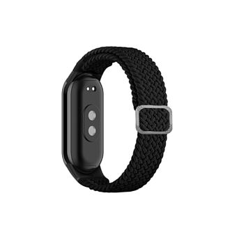 Bracelete Braided NylonSense Phonecare com Fivela Ajustável para Xiaomi Smart Band 8 - Preto - 1