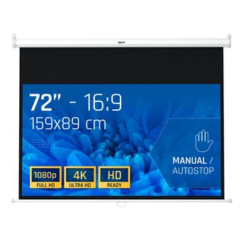 Ecrã de Projeção iggual PSIMS159 | Branco - 1