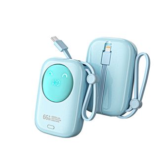 Powerbank SZSMART R37C PD 35W/Android 66W | FastCharge | com cabo de carregamento incluído | 10000mAh | azul - 1