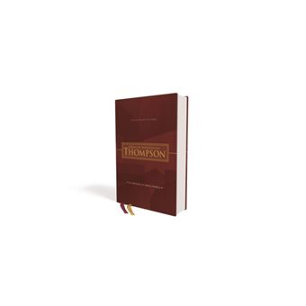 Rvr Biblia De Referencia Thompson Tapa Dura Palabras De Jesus En Rojo Comfort Print - 1
