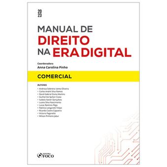 Manual De Direito Na Era Digital Comercial 1ª Ed 2023 - 1