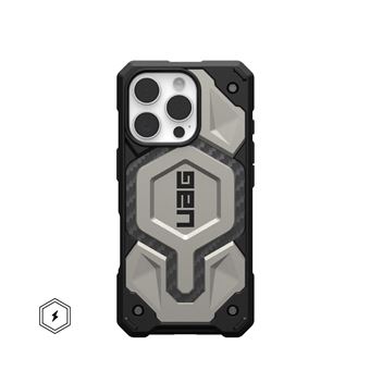 Capa para Telemóvel Urban Armor Gear Monarch Pro | Titânio - 1