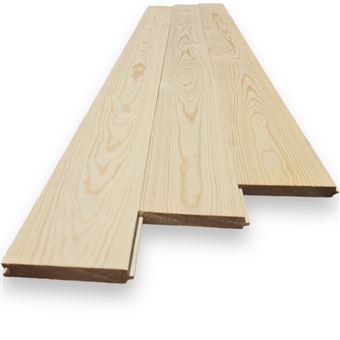 Pavimento Maciço Maderterraneo First Pine sem Nós | 5.20m²/Caixa | 200x13x2 cm | 20 Ripas - 1