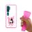 Capa Hapdey para Xiaomi Mi Note 10 - Note 10 Pro - CC9 Pro | Silicone Flexível em TPU | Design É coisa de menina, você entende? - Rosa_3