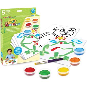 Mini Kids Crayola Kit de Pinturas Laváveis - 1
