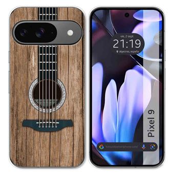 Capa de Silicone TUMUNDOSMARTPHONE para Google Pixel 9 5G | desenhos Madeira 11 - 1
