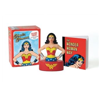 Wonder Woman Talking Figure and Illustrated Book - 1