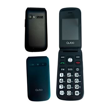 Telemóvel com Câmera Qubo X-209 | Preto - 1