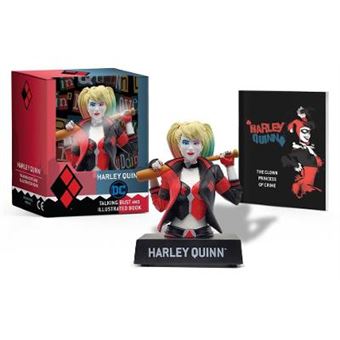 Harley Quinn Talking Figure And Illustrated Book - 1