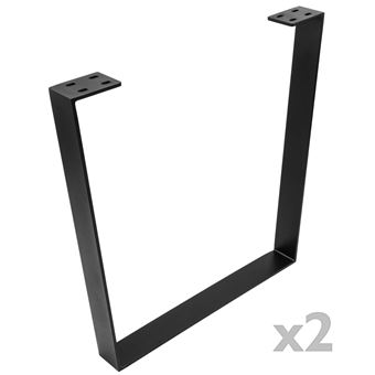 Conjunto de 2 Pés de Mesa PrimeMatik em Aço 700 x 80 x 710mm - 1
