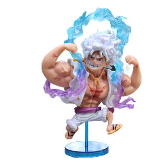 Figura Anime One Piece EZII Nica Luffy 13 WHITE - 1