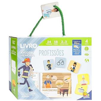 Todolivro Play - Livro Com Jogo Da Memória - Profissões - 1
