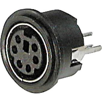 Conector conrad 1586252 tc-a-dio-top/06-203 preto - 1