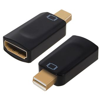 Adaptador Mini Displayport Avizar para HDMI | Cabo Vídeo HD Compacto - Preto - 1