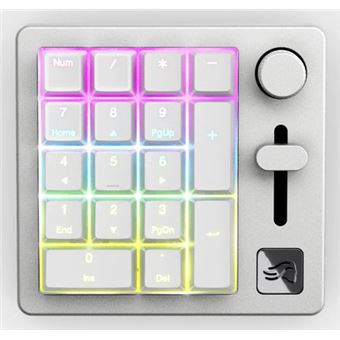 Teclado Wireless Keychron GMMK Numpad | Branco - 1