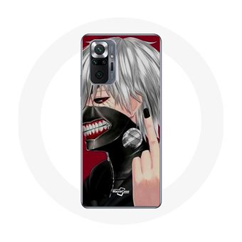Capa Maniacase para Xiaomiredmi Note 10 Pro Tokyo Ghoul Kaneki Ken Máscara Anime dedo - 1