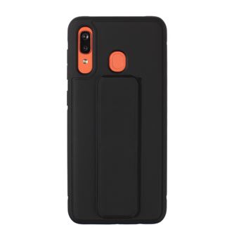 Capa Magunivers de TPU Híbrido com Suporte Magnético Preto para Samsung Galaxy A40