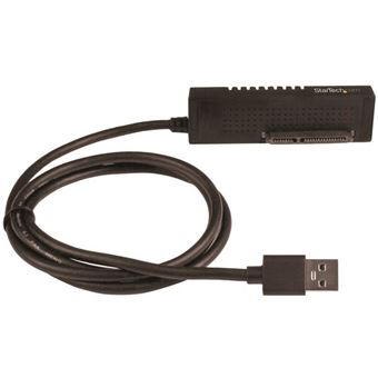 Placa/adaptador de Interface StarTech.com Cabo SATA para USB - USB 3.1 (10 Gbps) - UASP | Preto - 1