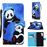 Capa Magunivers PU + TPU Impressão Padrão com Apoio Pandas para Samsung Galaxy Note 10/Note 10 5G_0