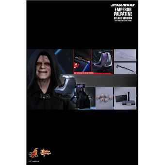 Figura Hot Toys MMS468 - Star Wars 6 : Return Of The Jedi - Emperor Palpatine Deluxe Version - 1