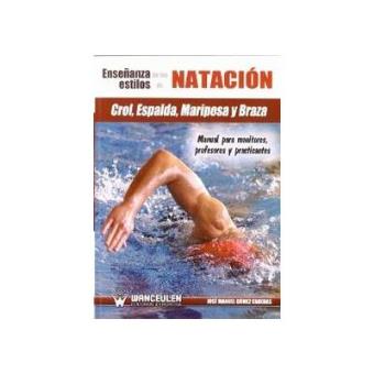 Enseñanza de la natación : crol, espalda, mariposa y braza : manual para monitores, profesores y practicantes - 1
