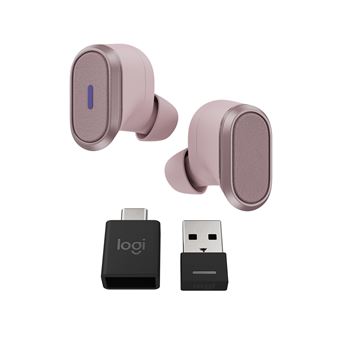 Auriculares Bluetooth Logitech Zone True Wireless | Rosa - 1