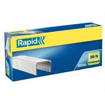 Pacote de Agrafos Rapid 24861800 | Zinco - 1