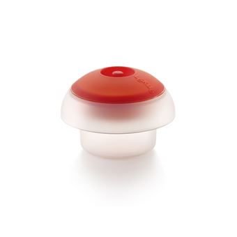 Molde de Ovo Micro-Ondas Cilindro Lékué 3401900B04U008 Silicone - Transparente - 1