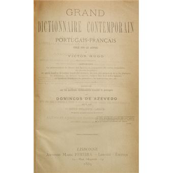 Grand dictionnaire portugais-français. - 1
