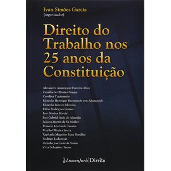 Direito do Trabalho Nos 25 Anos da Constituição - 1