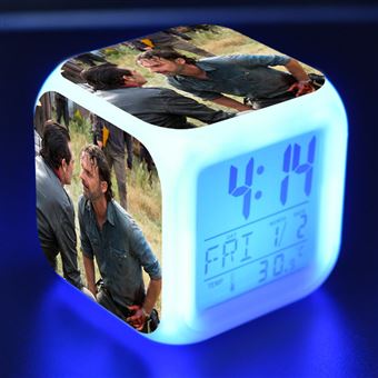 Despertador Infantil HSMY | LED | Multifuncional Colorido | The Walking Dead 18 - 1