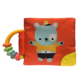 Meu Livro Macio Com Chocalho E Mordedor - Urso - 1