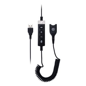 Acessório de Conjunto de Auscultadores e Microfone Sennheiser USB-ED CC 01 MS | Preto - 1