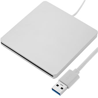 Gravador de CD / DVD BeMatik | USB 3.0 | Externo com Conector USB A - 1