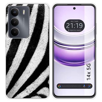Capa de Silicone Tumundosmartphone para Realme 14x 5G | Design de animais e 02 desenhos - 1