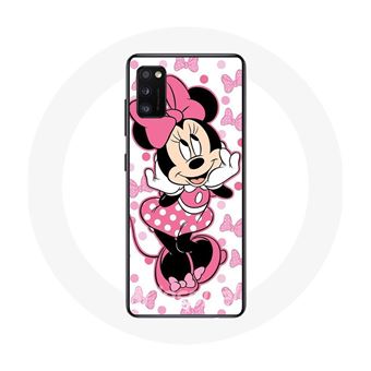 Capa Maniacase para Samsung Galaxy A41 Minnie Mouse desenho Animado Bonitinho Rosa - 1