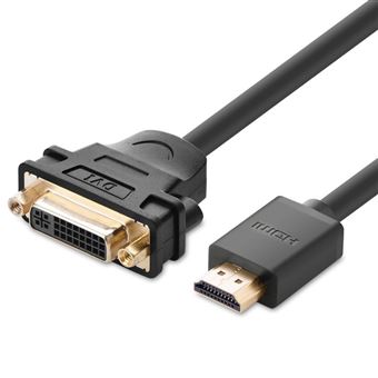 Cabo Ugreen HDMI (Macho) / Dvi ( Femea ) Dvi 24+5 - Preto - 1