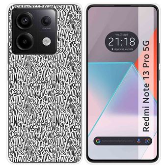 Tumundosmartphone Cover Personalizzata Con Tua Foto Per Xiaomi Mi 10T Lite, In Silicone TPU Trasparente Con Cordino Nero
