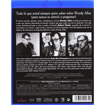 Woody Allen - A Documentary (Blu-ray) - Blu-ray - Compra filmes e