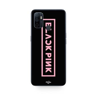 Capa Maniacase para Oppo A32 | Blackpink VIP Tickets Blackpink logo Frente preto - 1