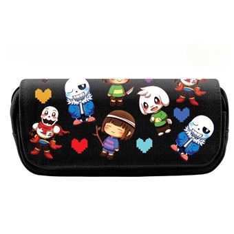 Estojo DreamWorks | Undertale  | 20 x 10 x 7.5 cm | Preto 5311 - 1