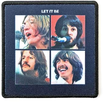 Emblema Rock Off The Beatles | Let It Be | Woven Patch - 1